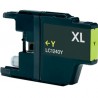 TINTA COMPATIBLE BROTHER LC1240Y AMARILLO