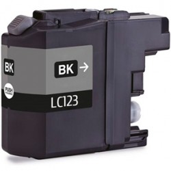 TINTA GENÉRICA BROTHER LC123BK NEGRO