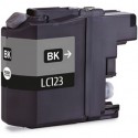 TINTA COMPATIBLE BROTHER LC123BK NEGRO