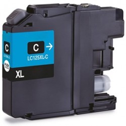 TINTA GENÉRICA BROTHER LC125CXL CIAN