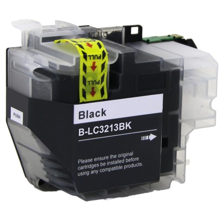 TINTA COMPATIBLE BROTHER LC3213BK NEGRO