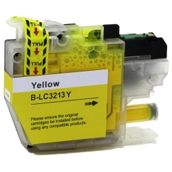TINTA COMPATIBLE BROTHER LC3213Y AMARILLO