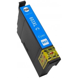 TINTA COMPATIBLE EPSON T03A2 - 603XL CIAN